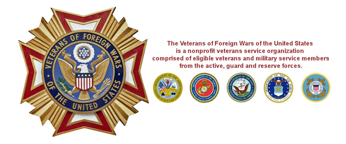 VFW Post 10223 is a Non-Profit Veterans Service Organization 